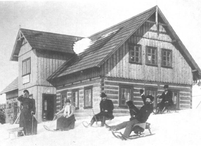 Krkonoše - Vosecká bouda 1898
